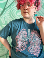 Anatomical Lungs Unisex T. Shirt