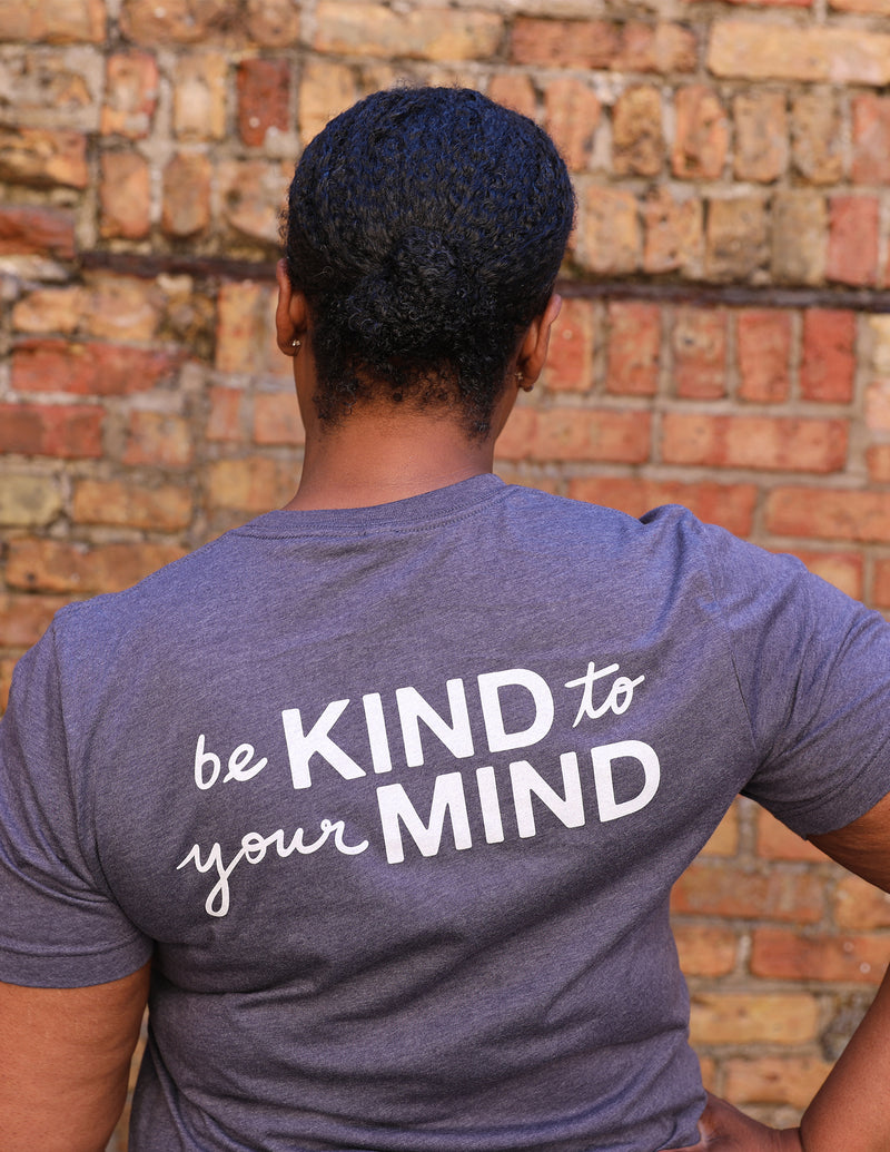 "Be Kind To Your Mind" Anatomical Brain Unisex T.Shirt