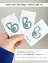 Enamel Stethoscope Pin