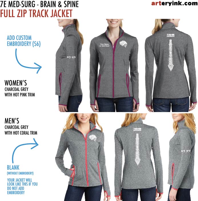 7E Med-Surg / Brain & Spine / Track Jacket Pre-Order