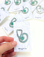 Enamel Stethoscope Pin