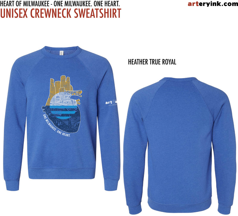 "One Milwaukee. One Heart" / Heart of Milwaukee / Pre-Order (Ships 11/28)