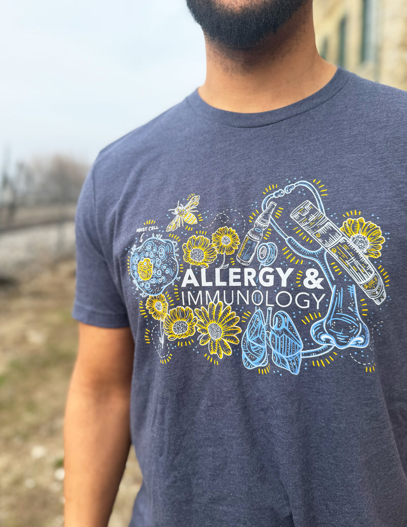 Allergy & Immunology Unisex T.Shirt – arteryink