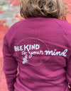 Bee Kind To Your Mind Bee Brain Unisex Crewneck Sweatshirt