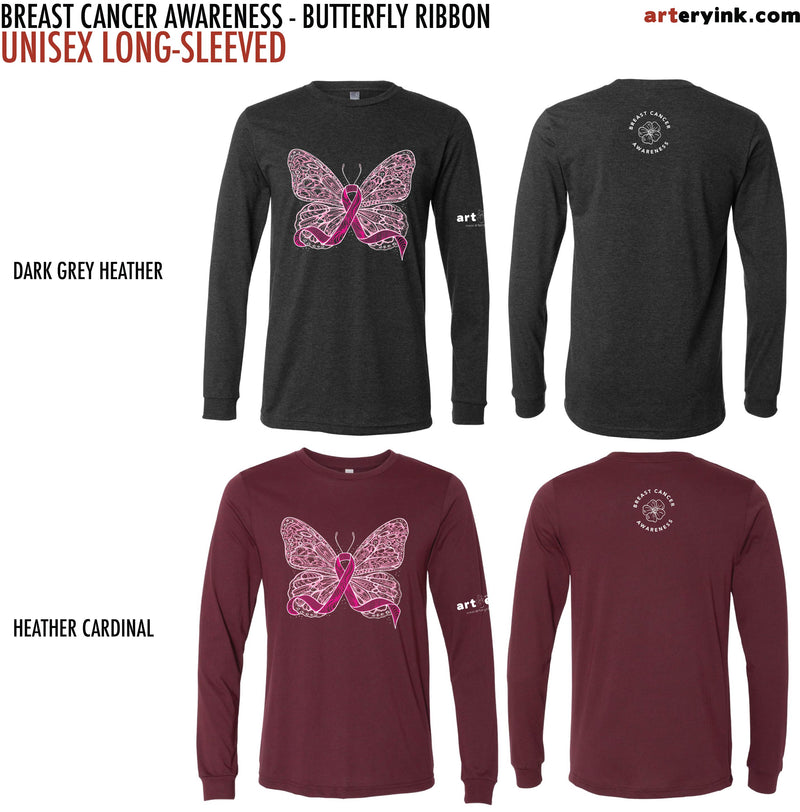Breast Cancer Awareness / Butterfly Ribbon / Pre-Order