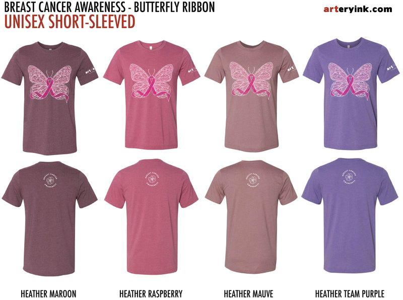 Breast Cancer Awareness / Butterfly Ribbon / Pre-Order