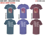 Anatomical Band Shirt / Circulatory System / Pre-Order