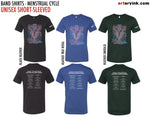 Anatomical Band Shirt / Menstrual Cycle / Pre-Order