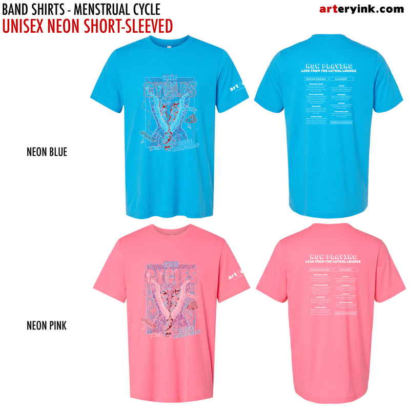 Anatomical Band Shirt / Menstrual Cycle / Pre-Order