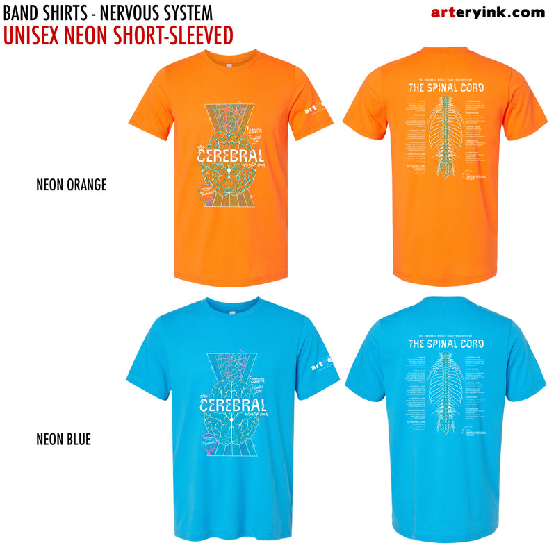 Anatomical Band Shirt / Nervous System / Pre-Order