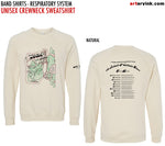 Anatomical Band Shirt / Respiratory System / Pre-Order