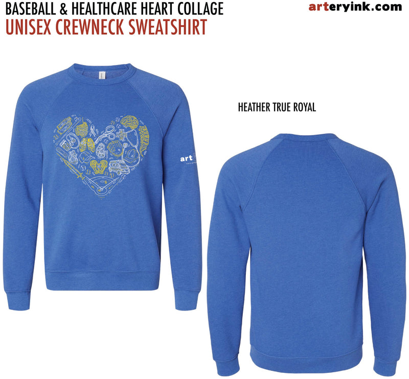 Baseball & Healthcare Heart Collage Pre-Order