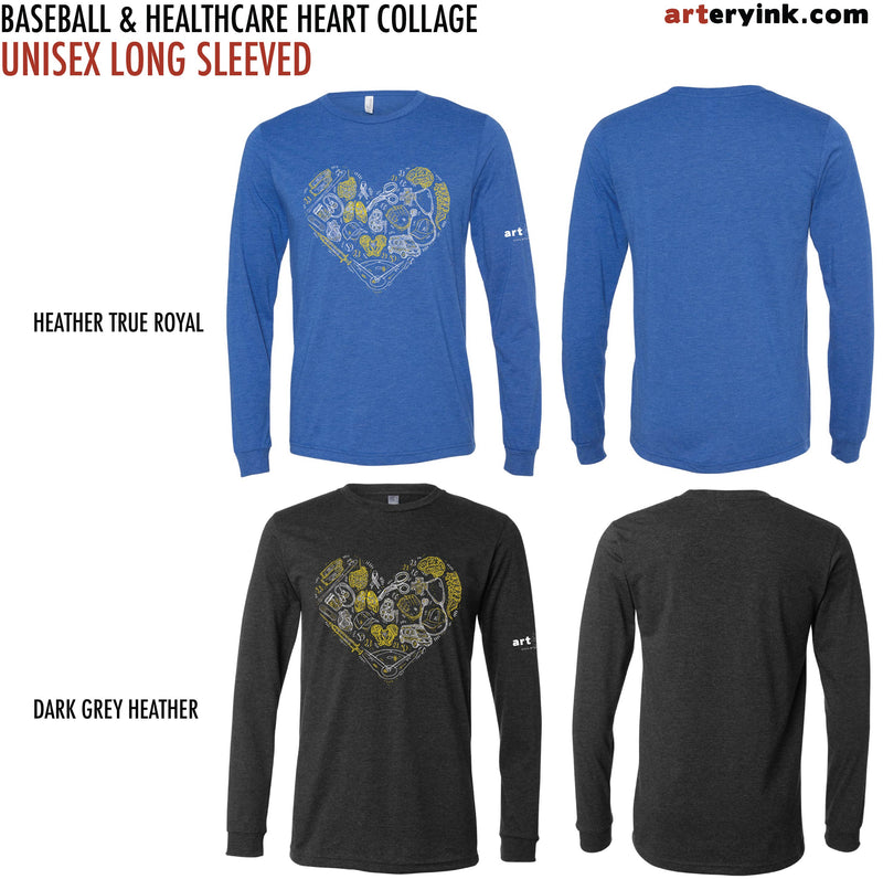Baseball & Healthcare Heart Collage Pre-Order