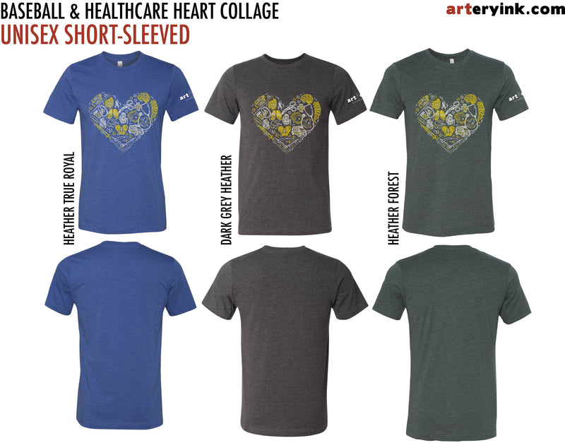 Baseball & Healthcare Heart Collage Pre-Order
