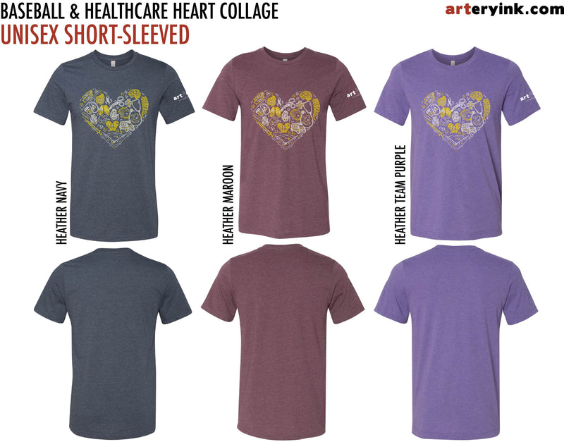 Baseball & Healthcare Heart Collage Pre-Order