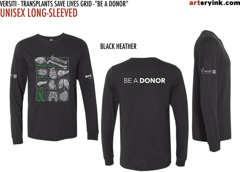 Versiti "Donate Life" / "Be A Donor" Transplants Save Lives Mini Icon Grid / Pre-Order