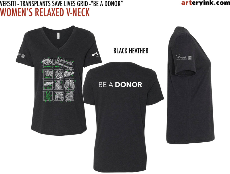 Versiti "Donate Life" / "Be A Donor" Transplants Save Lives Mini Icon Grid / Pre-Order