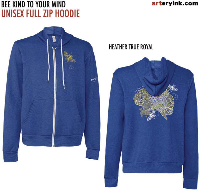 "Bee Kind To Your Mind" / Mini Bee & Bee Brain / Pre-Order