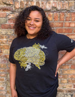 "Bee Kind To Your Mind" Save the Bees Brain Unisex T.Shirt