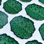 Brain & Neurons Vinyl Sticker