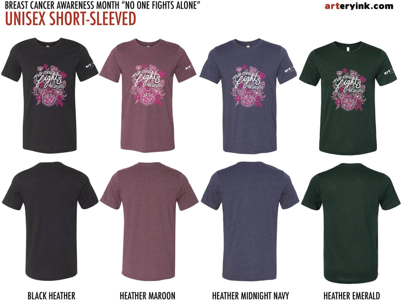 Breast Cancer Awareness Month "No One Fights Alone" Pre-Order