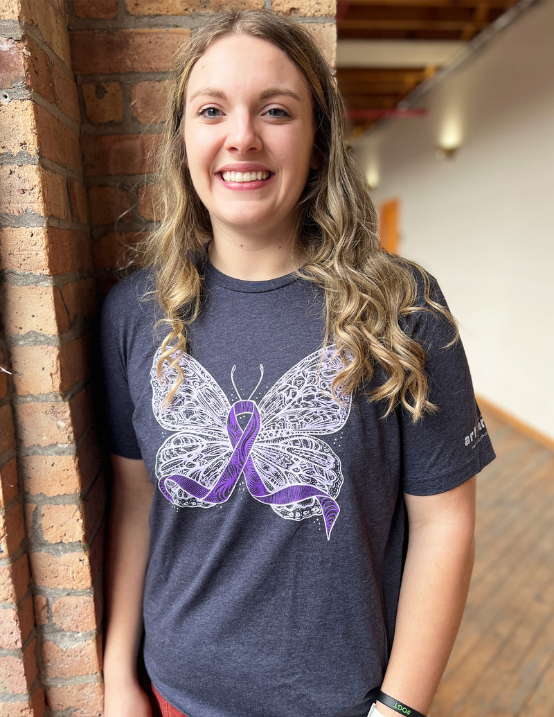 Butterfly Ribbon Unisex T.Shirt