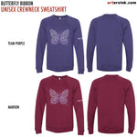 Purple Butterfly Ribbon Pre-Order