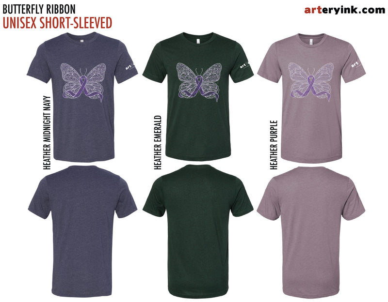 Purple Butterfly Ribbon Pre-Order