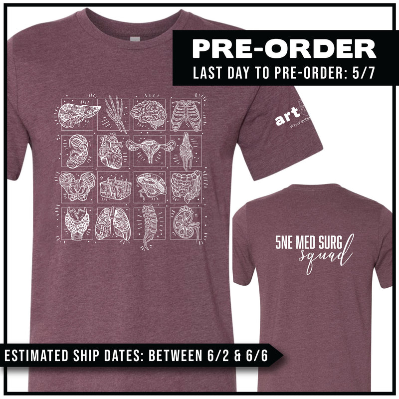 5NE Med Surg Squad / Mini Icon Grid / Pre-Order