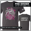 "Amber's Front 'Line' Support" / No One Fights Alone Breast Cancer / Pre-Order