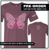Breast Cancer Awareness / Butterfly Ribbon / Pre-Order