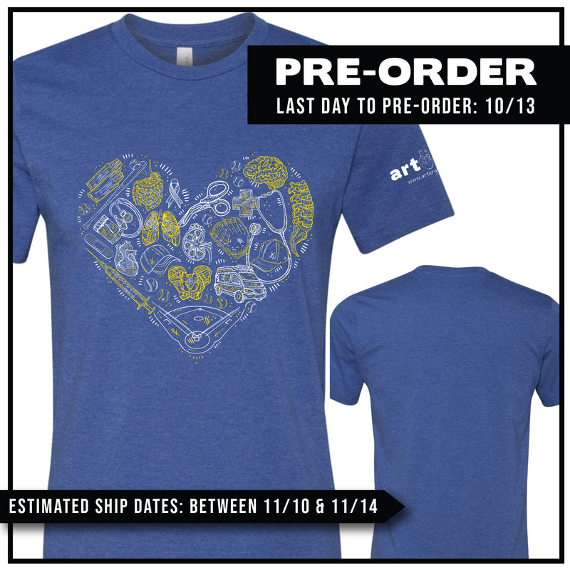 Baseball & Healthcare Heart Collage Pre-Order (Ships 11/14)