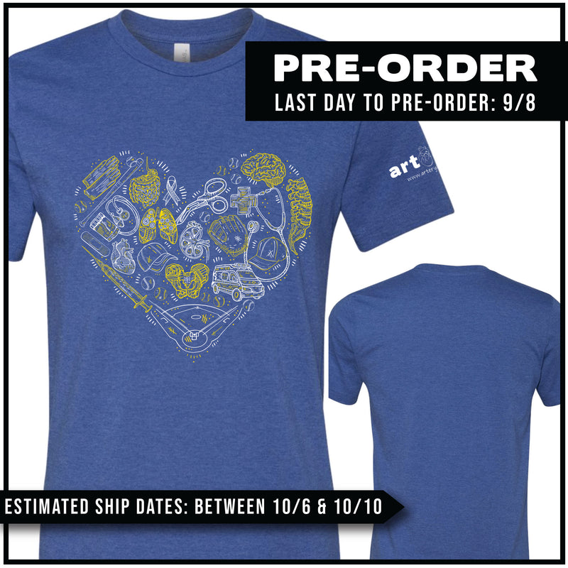 Baseball & Healthcare Heart Collage Pre-Order