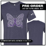 Purple Butterfly Ribbon Pre-Order
