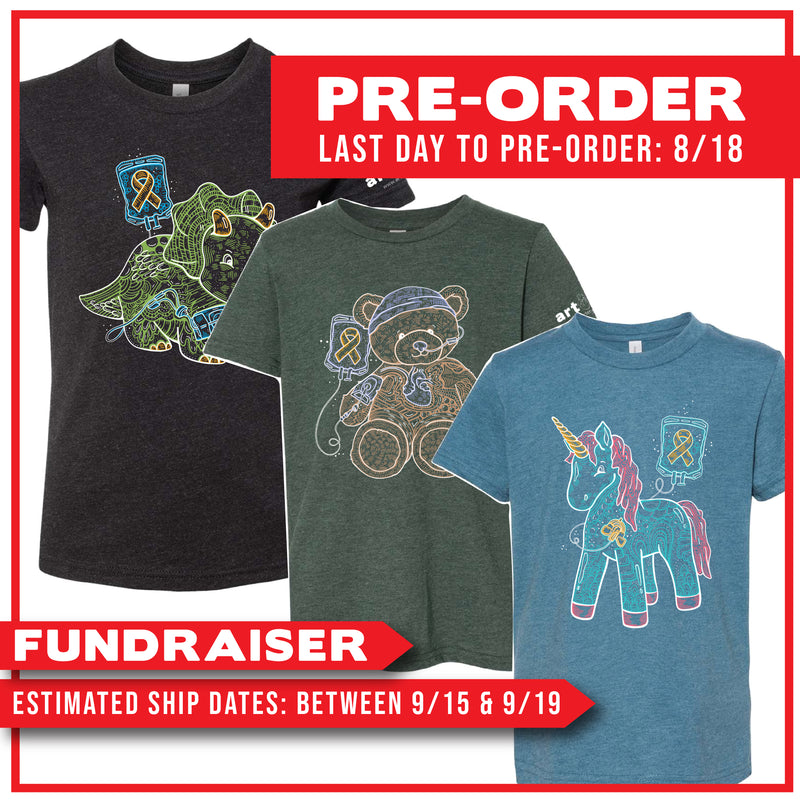 Childhood Cancer Awareness Youth / "Find A Cure" / Pre-Order