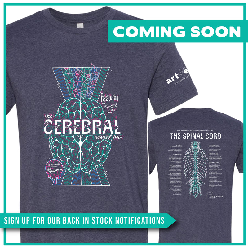 Anatomical Band Shirt / Nervous System / Pre-Order