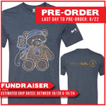 Childhood Cancer Awareness Bear / "Find A Cure" / Pre-Order