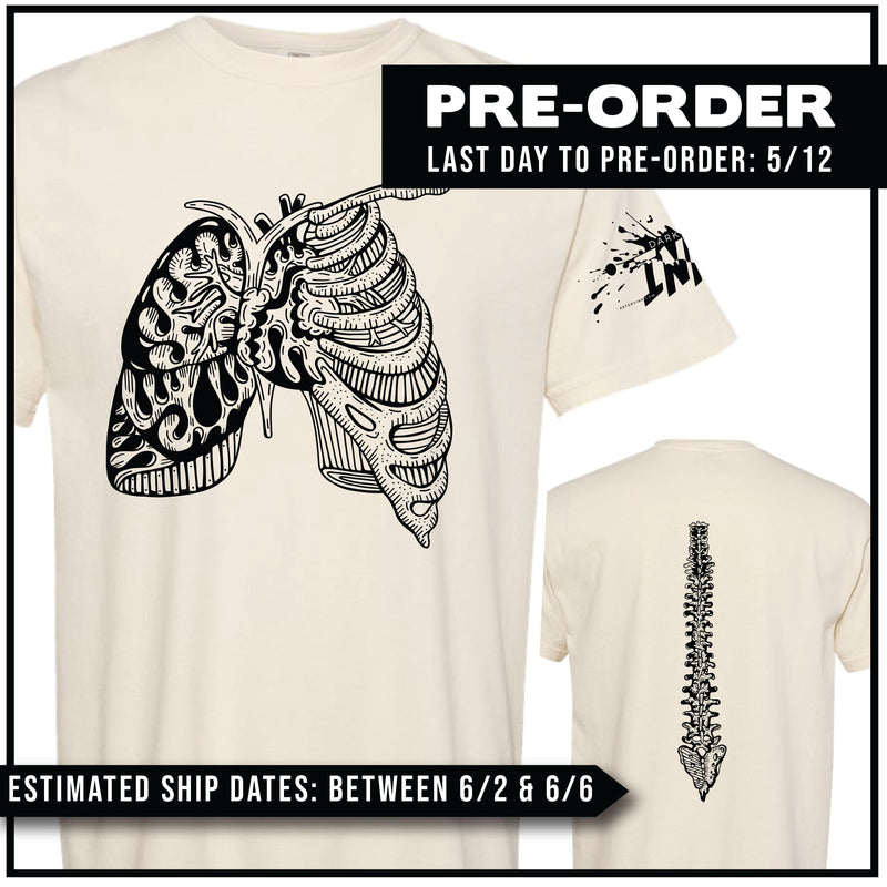Darker Ink / Heart, Lungs & Ribcage / Pre-Order