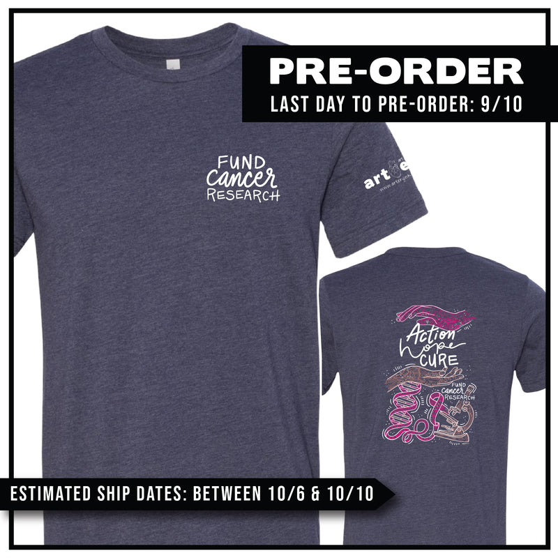 Breast Cancer Awareness Month / "Fund Cancer Research - Action. Hope. Cure" / Pre-Order