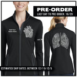 Customizable Heart & Lungs Track Jacket Pre-Order (Ships 12/5)