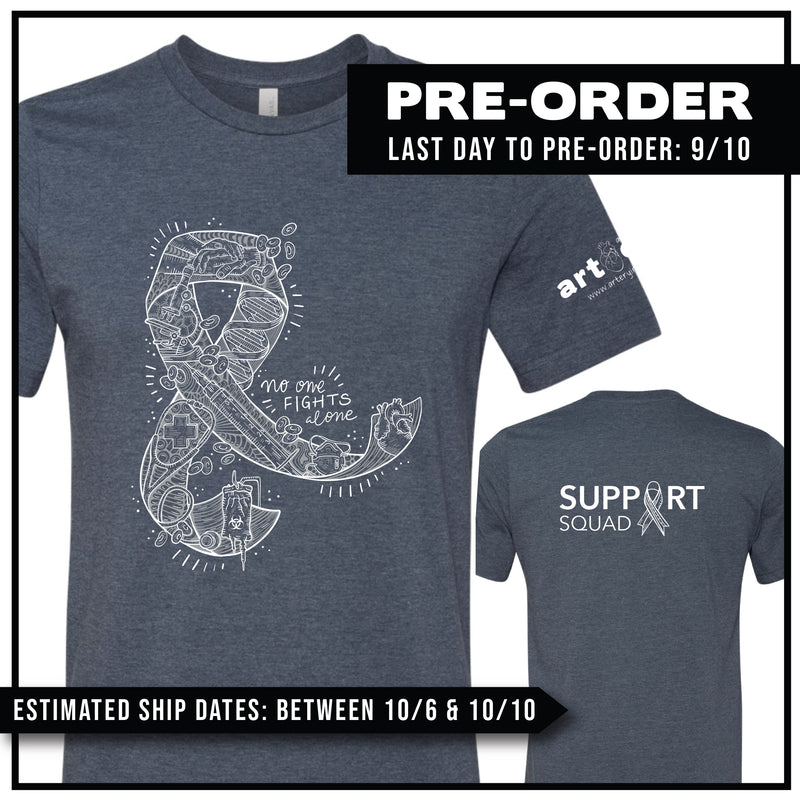 Support Squad / "No One Fights Alone" Icons Ribbon / Pre-Order