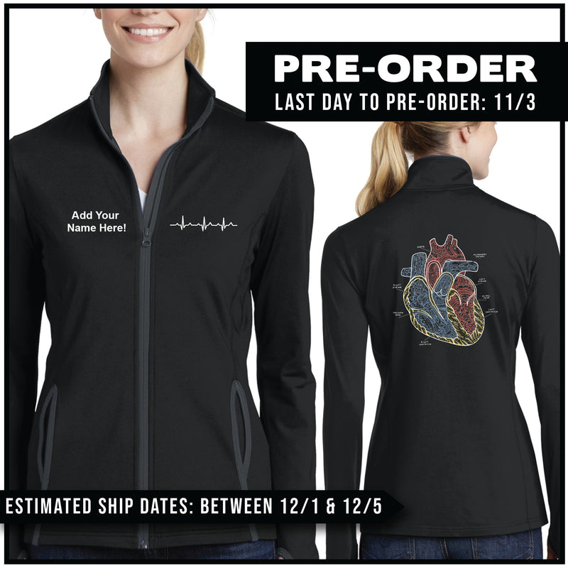 Labeled Heart Track Jacket Pre-Order