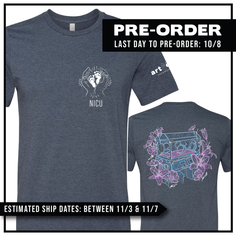 NICU / Floral Isolette / Pre-Order
