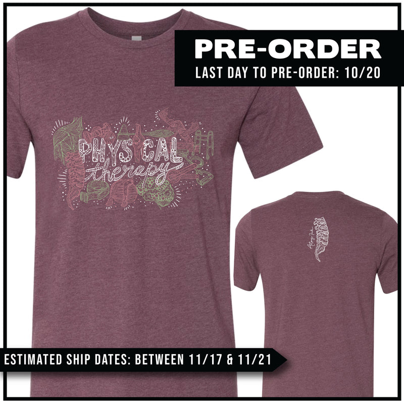 "Physical Therapy" Word Pre-Order (Ships 11/21)
