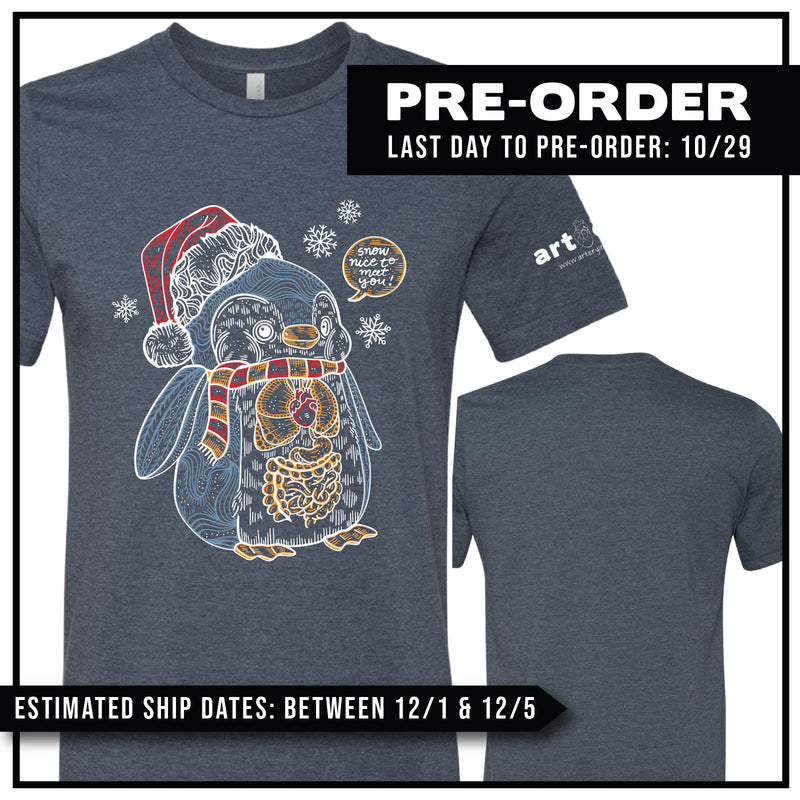 "Snow Nice to Meet You" Holiday Penguin Pre-Order (Ships 12/5)