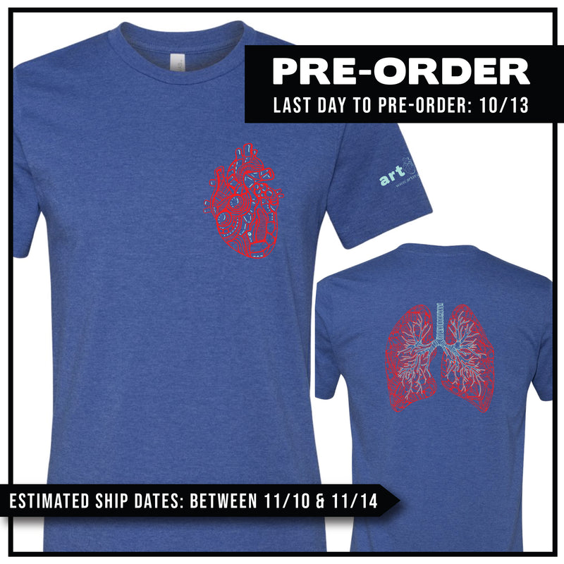 Red Heart & Lungs Pre-Order (Ships 11/14)