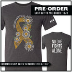 Sarcoma Awareness / "No One Fights Alone" / Pre-Order