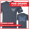 Thyroid Cancer Awareness / Butterfly Ribbon / Pre-Order (Ships 11/14)