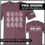 "We Get to the Heart of the Problem" / Mini Hearts Grid / Pre-Order