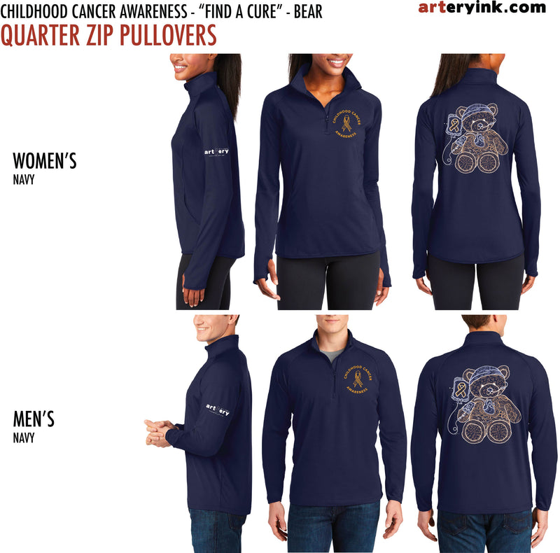 Childhood Cancer Awareness Bear / "Find A Cure" / Pre-Order